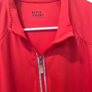 Bette&court 1/2 zip golf/tennis pullover